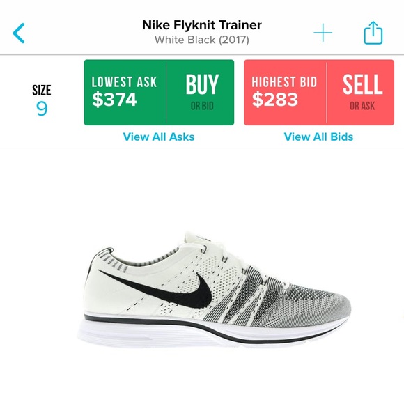 Nike Flynit Trainers - Picture 6 of 7